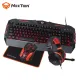 Meetion Keyboard Mouse and Headset MT-C500 USB Backlit Gaming Combo Kits 4 in 1