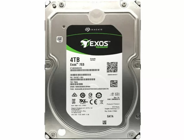 EXOS Enterprise 4TB SAS (Seagate)