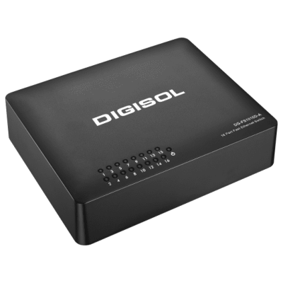 Digisol DG-FS1016D-A 16 Port Desktop Unmanaged Switch Digisol DG-FS1016D-A 16 Port Desktop Unmanaged Switch