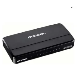 Digisol DG-GS1008DG-IS 8 Port 10/100/1000 Mbps Gigabit Ethernet Unmanaged Switch Digisol DG-GS1008DG-IS 8 Port 10/100/1000 Mbps Gigabit Ethernet Unmanaged Switch