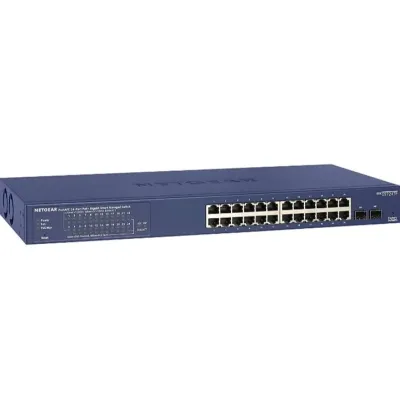 NETGEAR PROSAFE GS724TP GIGA SMART 25 PORT POE SWITCH