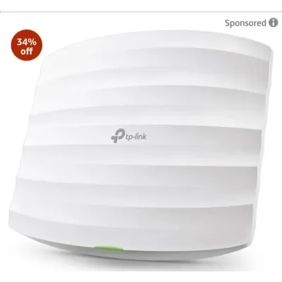 TPLINK OMADA EAP225 AC1350 WIRELESS DUAL BAND GIGA ACCESS POINT