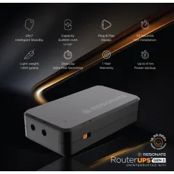 RESONATE 12 V ROUTER UPS RESONATE 12 V ROUTER UPS