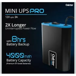 OAKTER ROUTER UPS 12 V