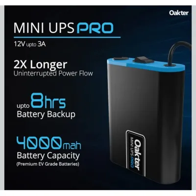 OAKTER ROUTER UPS 12 V