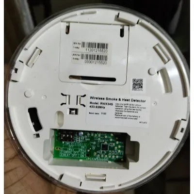 RISCO RWX34S WIRELESS SMOKE AND HEAT DETECTOR