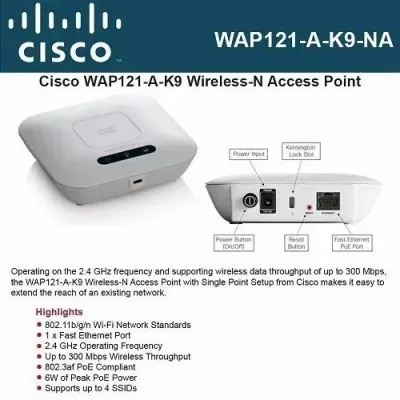 CISCO WAP121 ACCESS POINT