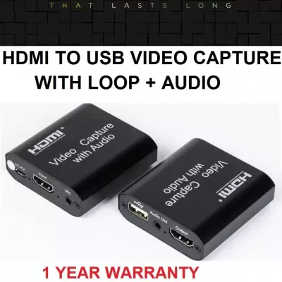 Impressions HDMI to USB Video Capture with Loop Audio