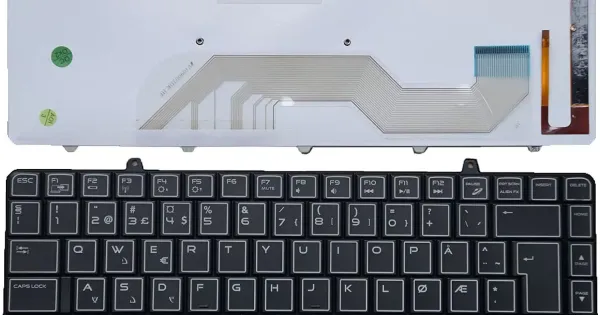 Clavier AZERTY Original Français Pour Alienware M11x R2/R3 - Noir - Dell