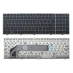 HP Probook 4540s 4545s 4745S Keyboard With Frame Black