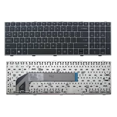 HP Probook 4540s 4545s 4745S Keyboard With Frame Black