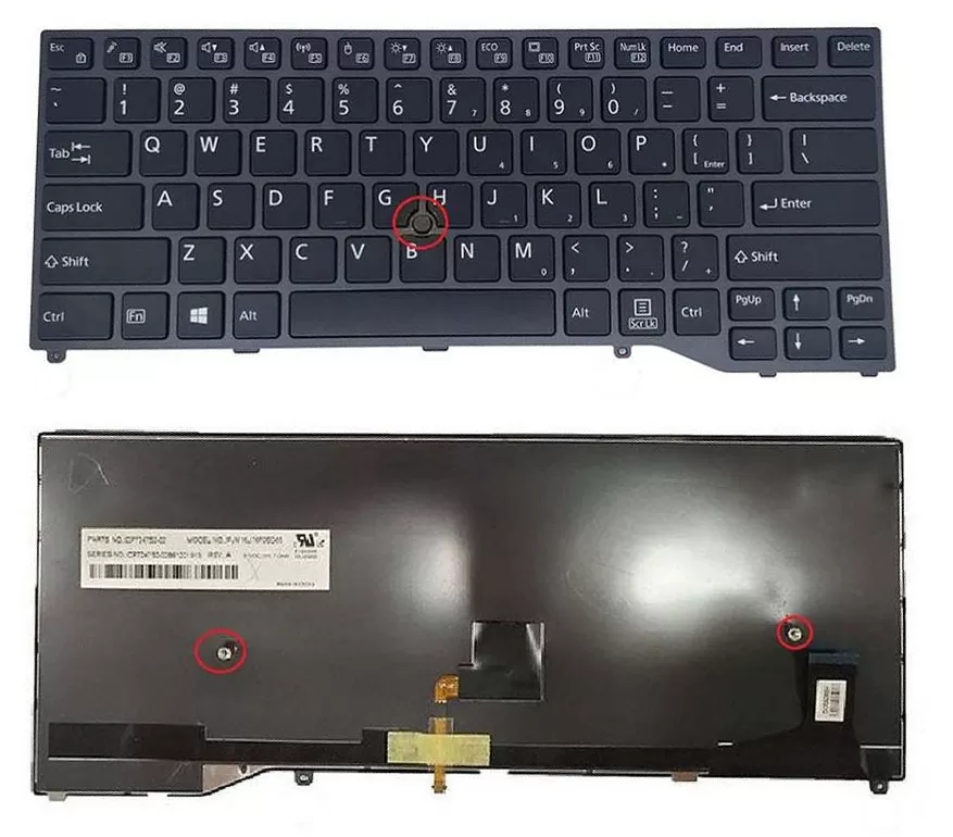 Fujitsu Lifebook U747 U748 U749 E449 E548 Series Laptop Backlit