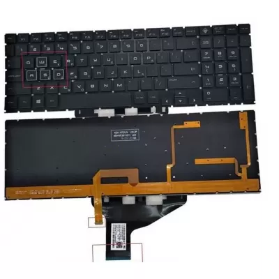 HP OMEN 15-DC0000 15-DC0010CA 15-DC0010NR 15-DC0020CA 15-DC0030CA 15-DC0030NR 15-DC dc0002tx dc0010ng 15-DH Laptop RGB Backlit Keyboard