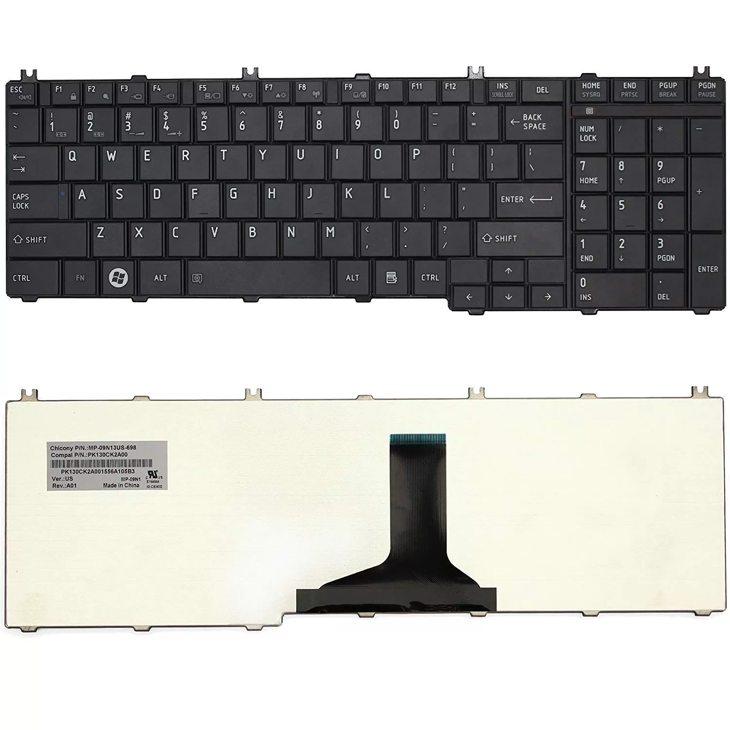 LineOn Toshıba Satalite P755 Laptop Klavye Parlak Türkçe Fiyatı