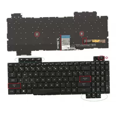 Asus ROG Strix GL504 GL504GS GL504GM GL504V Series Laptop Backlit Keyboard