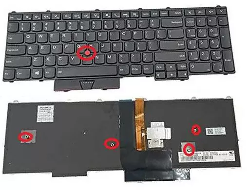 Touche De Clavier Lenovo Thinkpad P Series (P50, P70, P51, P71...) - Modèle LI272 - Occasion