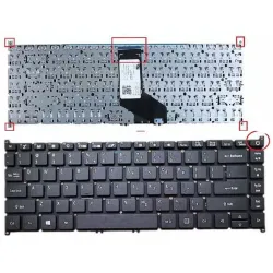 Acer TravelMate P214-52, P214-52G, B114-21, P40-51, P214-51, P214-51G Series Replacement Laptop Keyboard