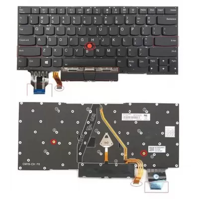 Lenovo Thinkpad X1 Carbon 7th Generation 2019 X1 Carbon 8th Gen 2020 Laptop Backlit Keyboard