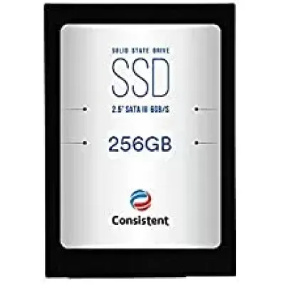 Consistent 256GB 2.5 inch SATA III Solid State SSD Drive