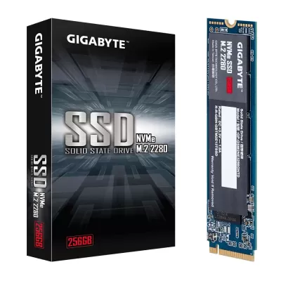 Gigabyte NVME 256GB SSD M.2 2280 PCIe Gen3 Solid Drive GP-GSM2NE3256GNTD
