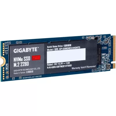 Gigabyte NVME 256GB SSD M.2 2280 PCIe Gen3 Solid Drive GP-GSM2NE3256GNTD