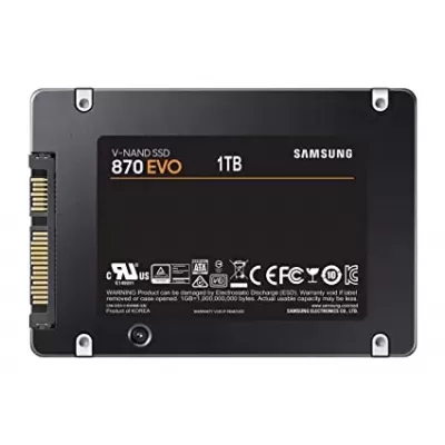 Samsung 870 EVO 1TB SSD SATA 2.5inch Internal Solid Drive MZ-77E1T0
