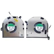 FAN For Dell XPS 15 9500 9510 Precision 5550 5560 CPU GPU Cooling Fan 0DJH35 009RK6