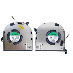 FAN For Dell XPS 15 9500 9510 Precision 5550 5560 CPU GPU Cooling Fan 0DJH35 009RK6