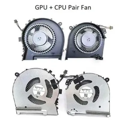 Fan For HP OMEN 5 AIR 15-DH 15-DH0161 GPU CPU Cooling Fan Cooler ( PAIR FAN )