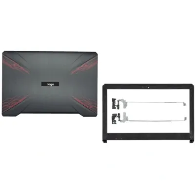 Laptop Full Body For ASUS FX80 FX80G FX80GD ZX80 ZX80G FX504 FX504G FX504GD FX504GE Screen Cover Top Panel Front Bezel Bottom Case Palmrest Frame Touchpad Hinges