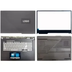 Laptop Full Body For ASUS ROG Strix G15 G513 G513Q G533 Screen Cover Top Panel Front Bezel Bottom Case Palmrest Frame Touchpad Hinges