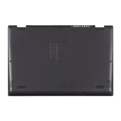 Laptop Bottom Case For Asus VivoBook Flip 14 TP412 TP412U TP412UA TP412F TP412FA ( D Cover Black )