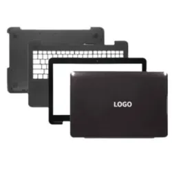 Laptop Full Body For ASUS X554 F554 K554 X554L F554L X555 F555  Screen Cover Top Panel Front Bezel Bottom Case Palmrest Frame Touchpad Hinges