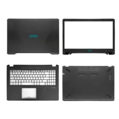 Laptop Full Body For ASUS X570 X570U X570UD YX570U YX570 Screen Cover Top Panel Front Bezel Bottom Case Palmrest Frame Touchpad Hinges