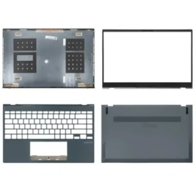Laptop Full Body For ASUS ZenBook 14 UX425 UX425J UX425JA U4700J Screen Cover Top Panel Front Bezel Bottom Case Palmrest Frame Touchpad Hinges