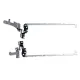 Laptop Full Body For Dell G3 15 3579 15PD 15PR 15GD P75F Screen Cover Top Panel Front Bezel Bottom Case Palmrest Frame Touchpad Hinges