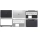 Laptop Full Body For Dell Inspiron 15 3501 3505 Screen Cover Top Panel Front Bezel Bottom Case Palmrest Frame Touchpad Hinges