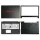 Laptop Full Body For DELL Inspiron 15 3558 3559 3552 Screen Cover Top Panel Front Bezel Bottom Case Palmrest Frame Touchpad Hinges