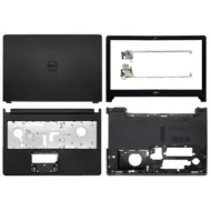 Laptop Full Body For Dell Inspiron 15 5000 5555 5558 5559 CMJK5 Screen Cover Top Panel Front Bezel Bottom Case Palmrest Frame Touchpad Hinges