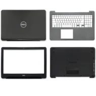 Laptop Full Body For DELL Inspiron 15 5565 5567 Screen Cover Top Panel Front Bezel Bottom Case Palmrest Frame Touchpad Hinges