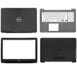 Laptop Full Body For DELL Inspiron 15 5565 5567 Screen Cover Top Panel Front Bezel Bottom Case Palmrest Frame Touchpad Hinges