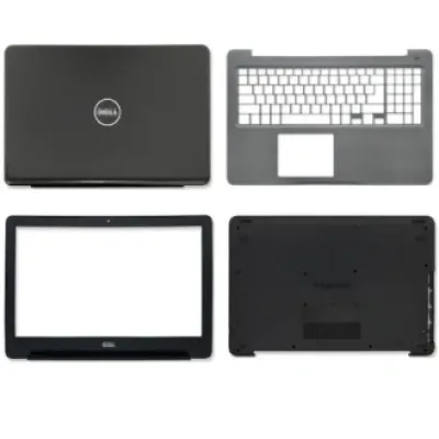 Laptop Full Body For DELL Inspiron 15 5565 5567 Screen Cover Top Panel Front Bezel Bottom Case Palmrest Frame Touchpad Hinges