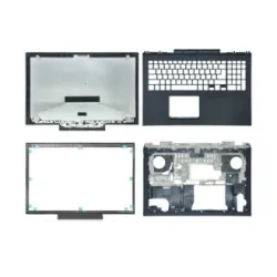 Laptop Full Body For DELL Inspiron 15 7000 7566 7567 Screen Cover Top Panel Front Bezel Bottom Case Palmrest Frame Touchpad Hinges