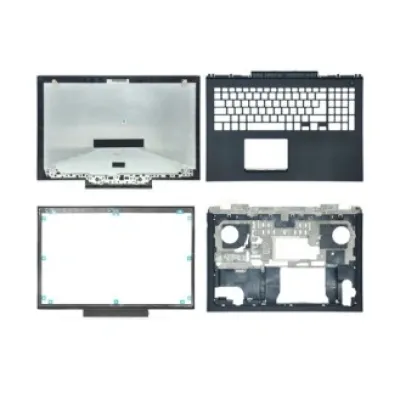 Laptop Full Body For DELL Inspiron 15 7000 7566 7567 Screen Cover Top Panel Front Bezel Bottom Case Palmrest Frame Touchpad Hinges