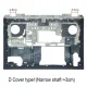 Laptop Full Body For DELL Inspiron 15 7000 7566 7567 Screen Cover Top Panel Front Bezel Bottom Case Palmrest Frame Touchpad Hinges