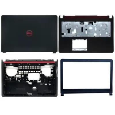 Laptop Full Body For DEll Inspiron 15 7557 7559 P57F 5577 5576 Screen Cover Top Panel Front Bezel Bottom Case Palmrest Frame Touchpad Hinges