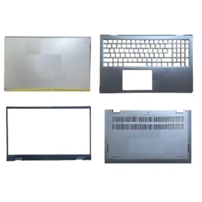 Laptop Full Body For Dell Inspiron 15 Pro 5518 5519  Screen Cover Top Panel Front Bezel Bottom Case Palmrest Frame Touchpad Hinges