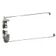 Laptop Full Body For DELL Inspiron 17 7000 7737 7746 7778 Screen Cover Top Panel Front Bezel Bottom Case Palmrest Frame Touchpad Hinges