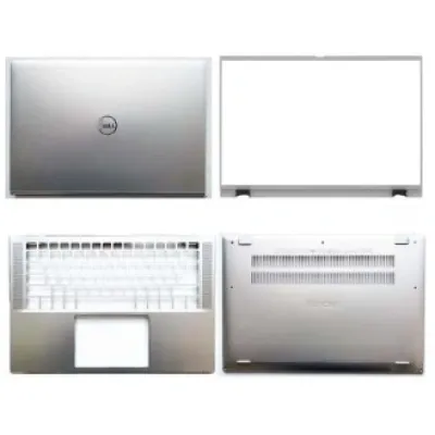 Laptop Full Body For DELL Inspiron 7400 7401 Screen Cover Top Panel Front Bezel Bottom Case Palmrest Frame Touchpad Hinges