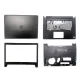 Laptop Full Body For Dell latitude 3470  Screen Cover Top Panel Front Bezel Bottom Case Palmrest Frame Touchpad Hinges